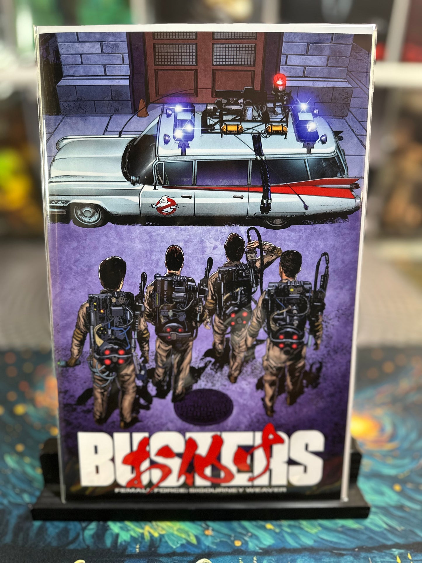 Ghost Busters Trade Tidal Wave Sigouney Weaver Akira Homage Nycc Comic Sold Out