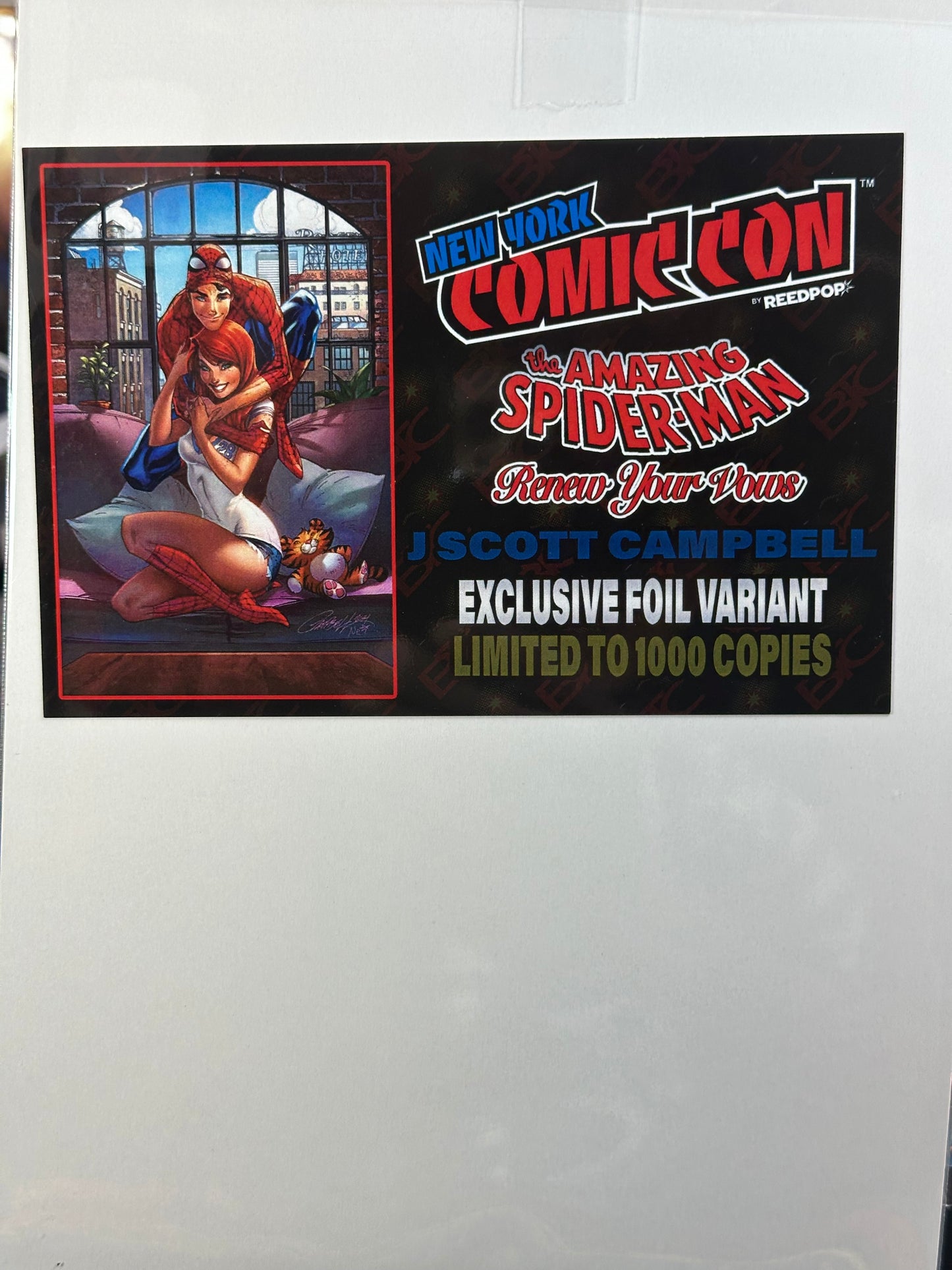 Amazing Spider-Man: Renew Your Vows #1 -J Scott Campbell NYCC FOIL LTD
