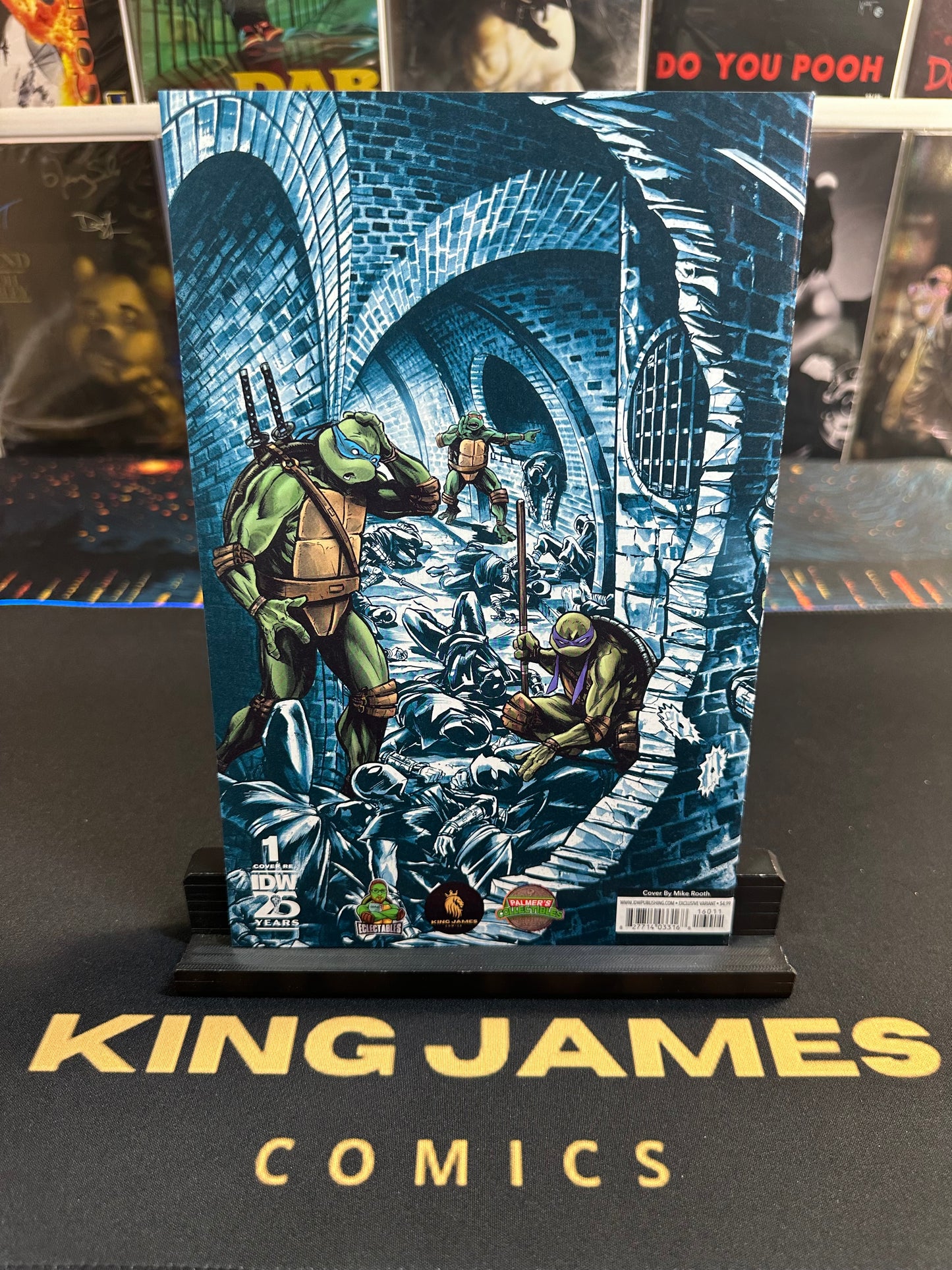 Teenage Mutant Ninja Turtles #1 Wraparound Virgin Color Splash SDCC