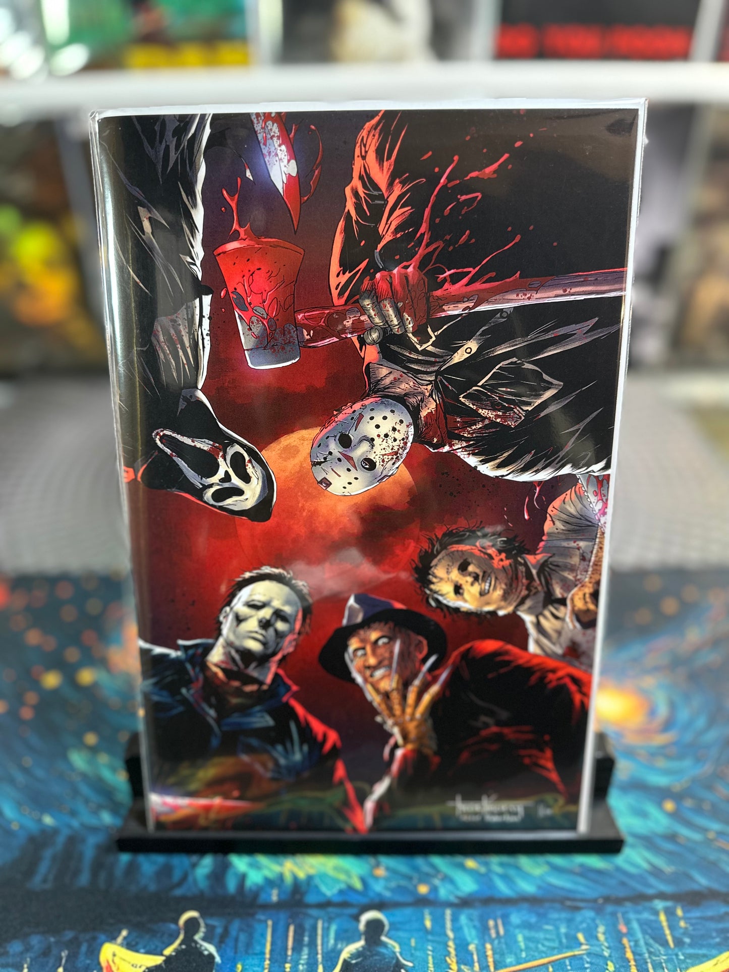 BIRTH OF A SLASHER #1 TYLER KIRKHAM NYCC 2025 BOYS HOMAGE LTD