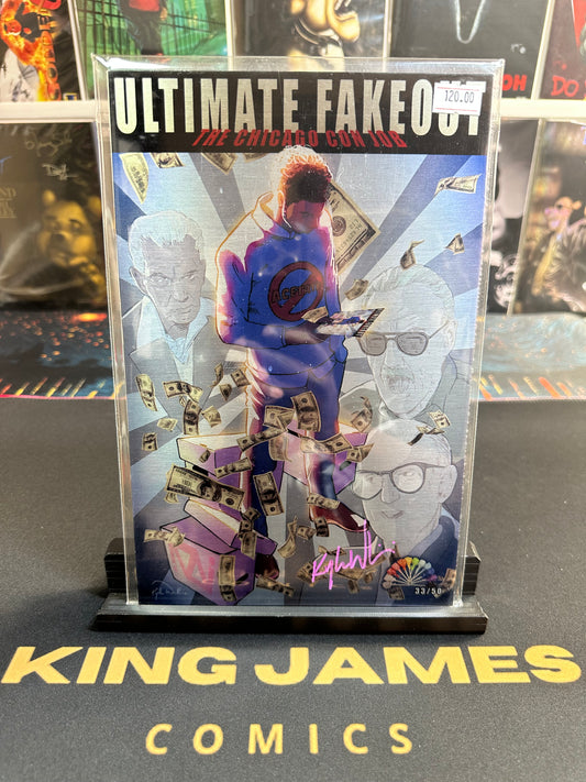 Ultimate Fakeout Metal signed By Kyle Willis only 50 made