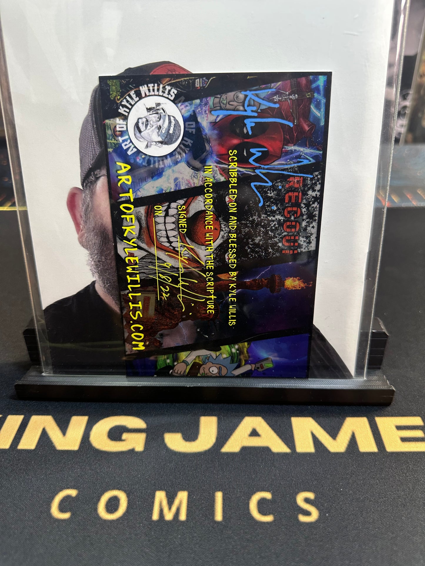 Ultimate Fakeout Metal signed By Kyle Willis only 50 made