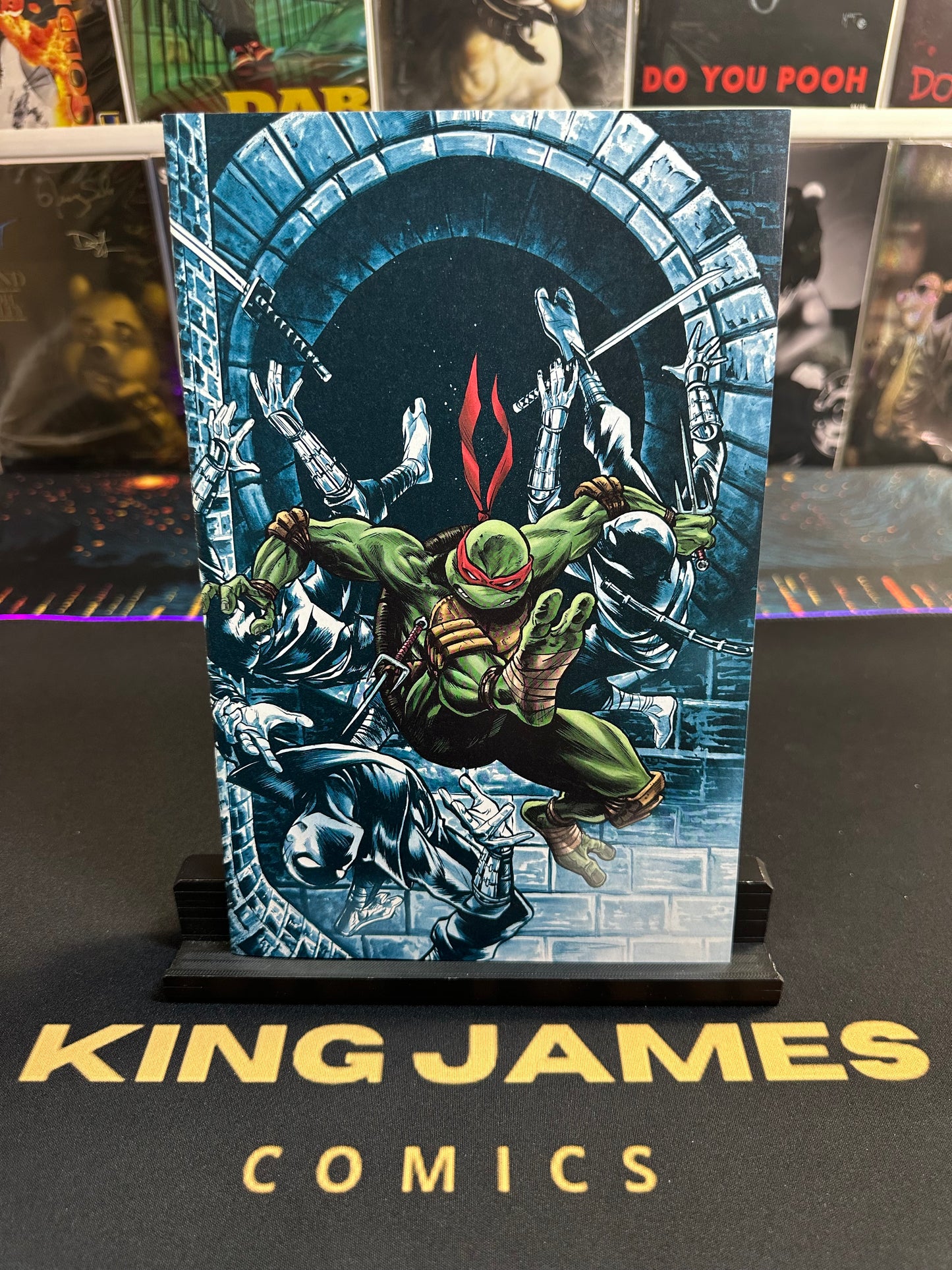 Teenage Mutant Ninja Turtles #1 Wraparound Virgin Color Splash SDCC