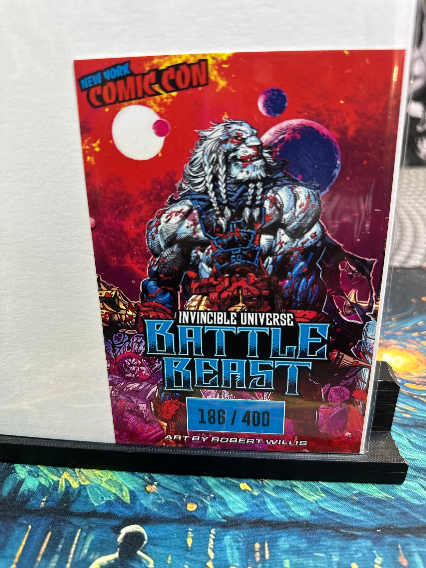 Battle Beast #5 2025 NYCC Virgin Foil LTD 400 Robert Willis