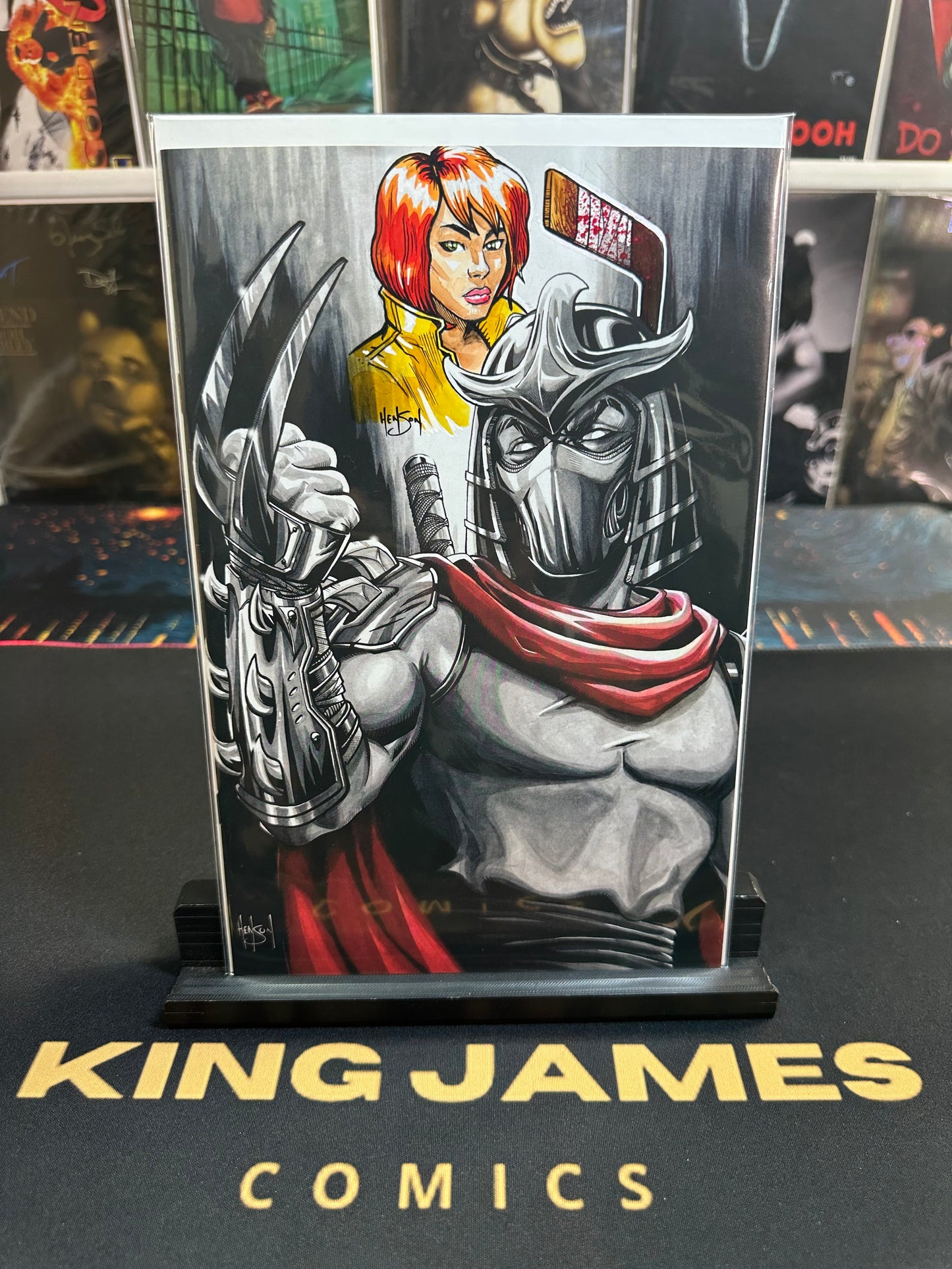 Teenage Mutant Ninja Turtles Shredder Remarked By Eric Henson