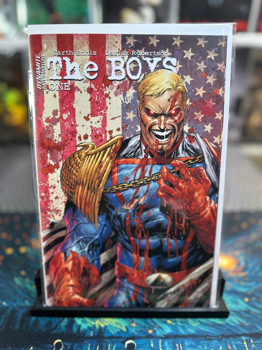 The Boys #1 Ltd 400 NYCC Trade Dress Tyler Kirkham Homelander