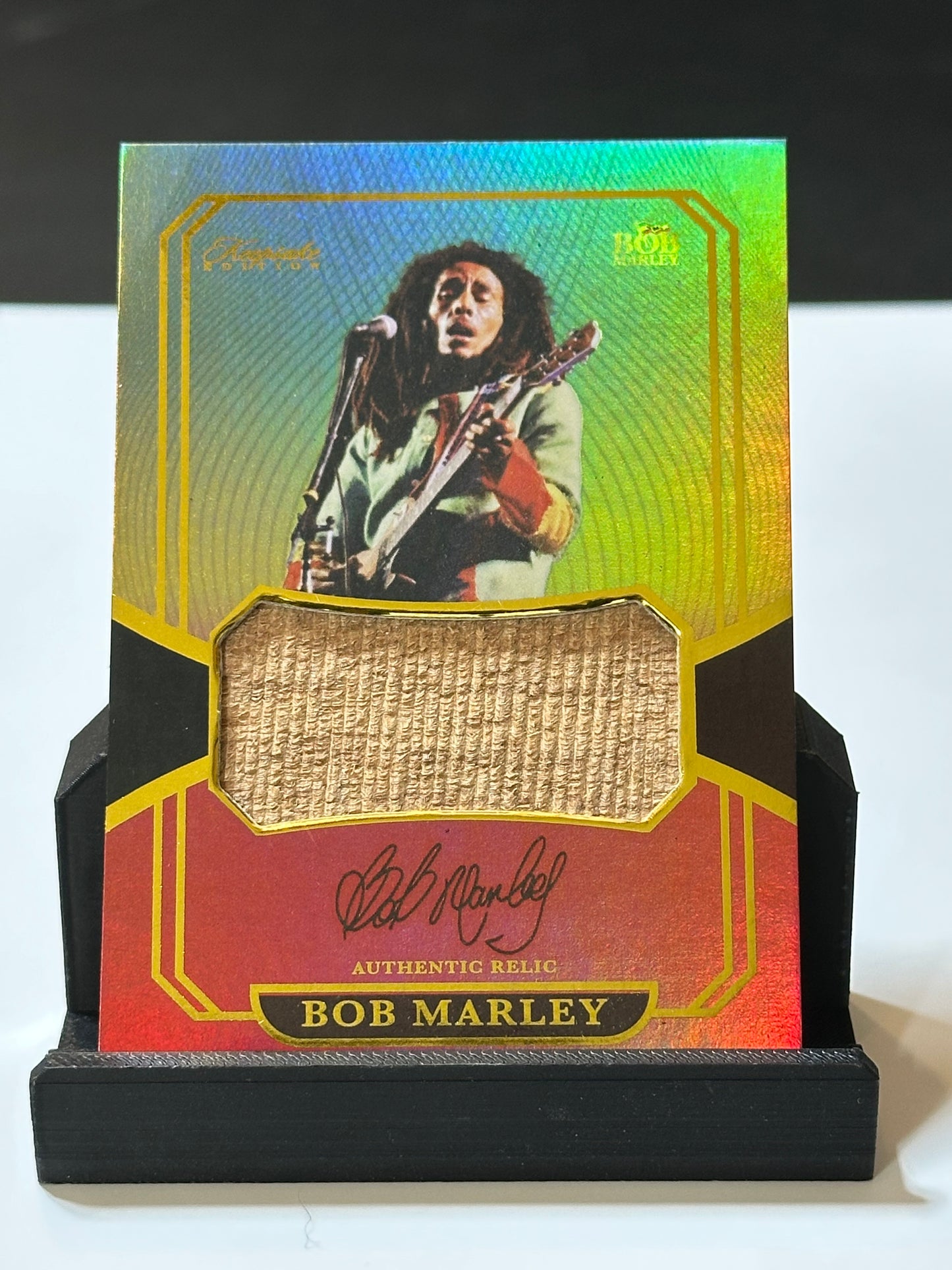 2025 Keepsake Bob Marley Piece Of Guitar 8/50 Guitar Relic 🔥