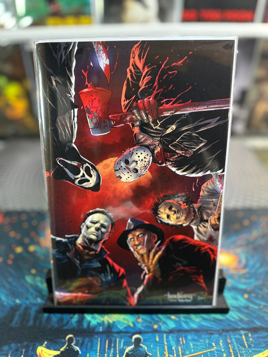 BIRTH OF A SLASHER #1 TYLER KIRKHAM NYCC 2025 BOYS HOMAGE LTD