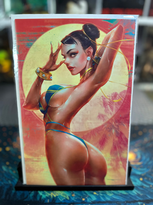 Ivan Tao NYCC 2025 Chung LI Street Fighter Swimsuit Davis Rider Exclusive